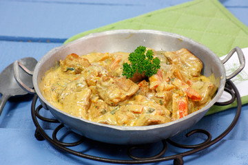 émincé de volaille