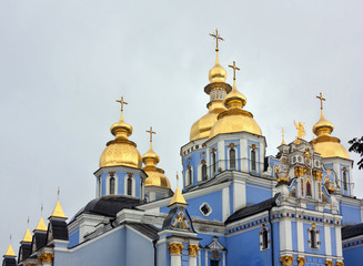 Fototapeta na wymiar St. Michael's Golden-Domed Monastery,Kiev