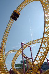 Big dipper at Southend funfair