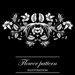 Vector flowers patterns