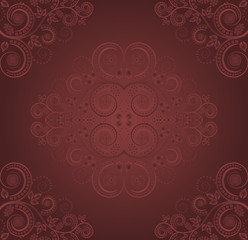 burgundy background