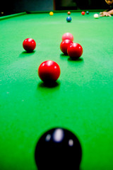 Play in snooker