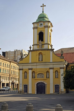 St. Rochus Kapelle auf der Rakoczistra&szlig;e in Budapest