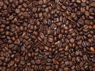 Kaffeebohnen Hintergrund