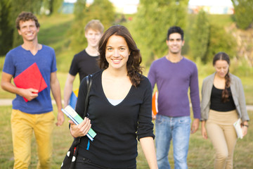 Group of Students outdoor