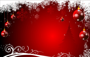 red background for christmas