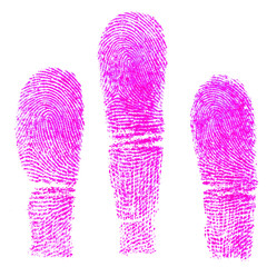 pink fingerprint