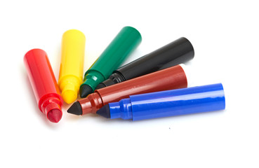 Multicolored Felt-Tip Pens