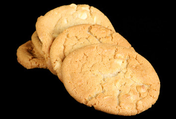 white chocolate cookies