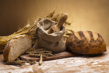 Variety of whole wheat bread 