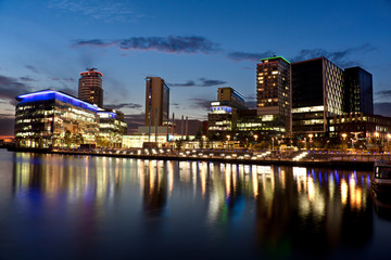Fototapeta premium Media City Salford Quays