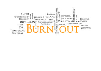 Burnout Banner Tagcloud