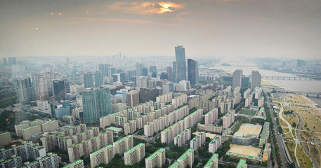 Fototapeta premium Seoul city