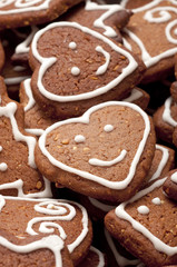 Different Shapes of Gingerbread Cookies