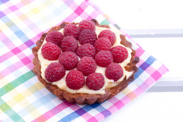 raspberry tart