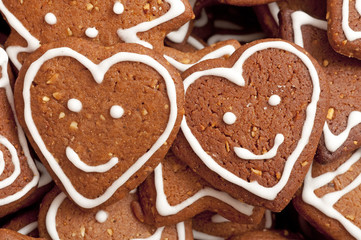 Different Shapes of Gingerbread Cookies