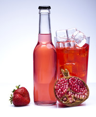 Cocktails, alcohol drinks set 