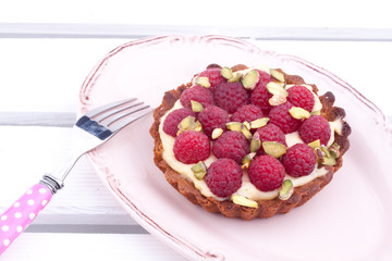 raspberry tart