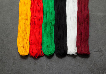 Embroidery floss (threads)