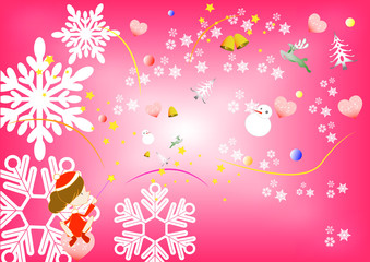 雪　マジック　女の子