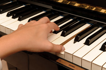 Mano sul pianoforte