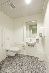 interior building, public toilet