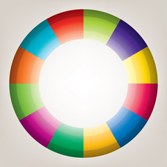 Obraz premium vector colorful puzzle background