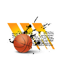 vector basketball