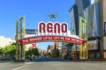 Rolgordijnen Reno The Biggest Little City in the World. © travelview