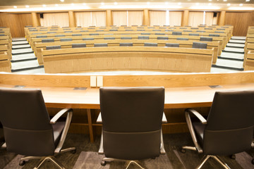 empty conference room