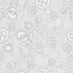 pattern with little cute things
