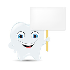 Tooth Icon With Announcement