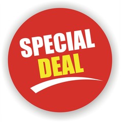 étiquette special deal