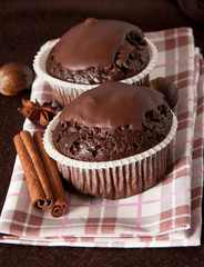 chocolate muffins 