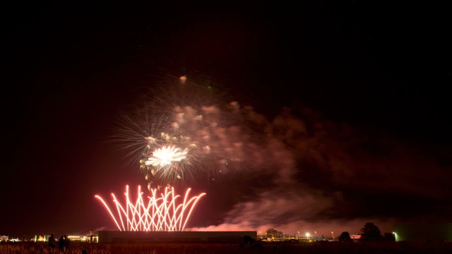 Flammende Sterne Timelapse