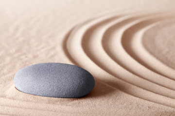 Fototapeta na wymiar zen meditation stone