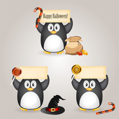 Halloween penguin