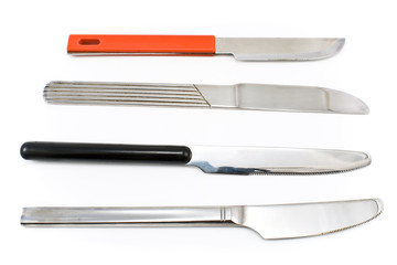 Four table knifes