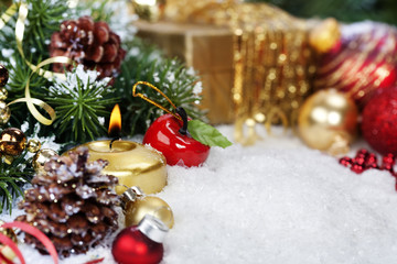 Christmas composition