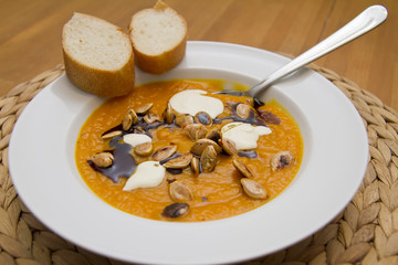 Kürbissuppe