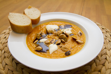 Kürbissuppe