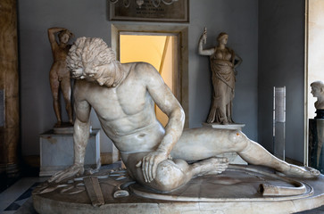 The Dying Gaul, formerly known as the Dying Gladiator