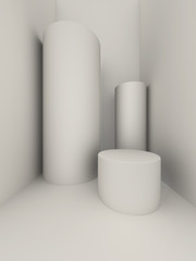 3d Abstract Architecture Background
