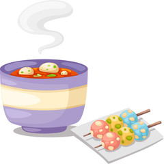 Spicy soup (Thai 's Tomyum)