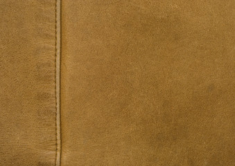 Brown leather detail
