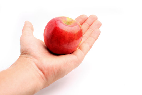 apple  hahd palm open