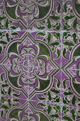 Kacheln in der Altstadt von Lissabon, Portugal