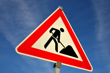 achtung baustelle