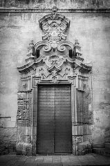 Entrance to Mezquita of Cordoba in Spain, Europe.
