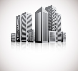 Fototapeta premium Cityscape background